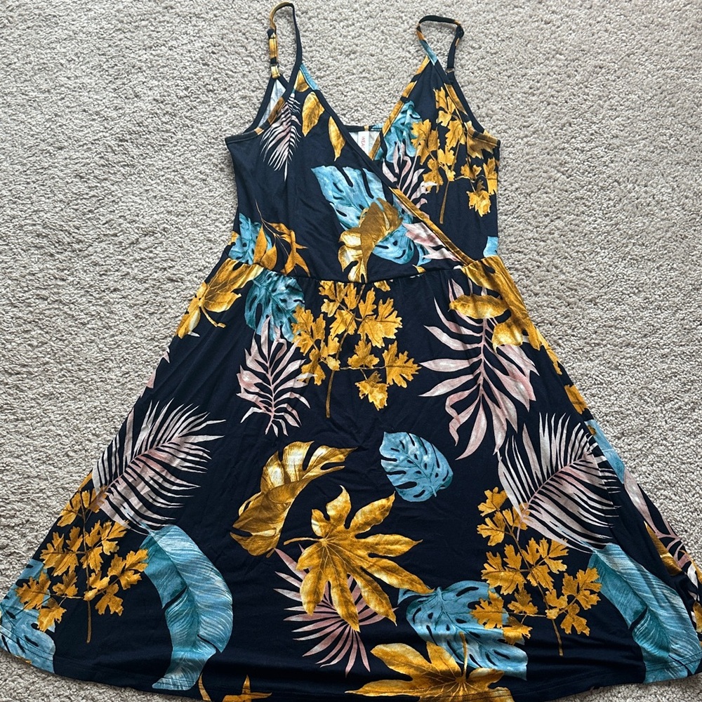 Floral Sleeveless Dress
